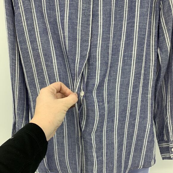Rails‎ Sydney Artic Stripe Button Up Top Sz XS - Picture 8 of 12